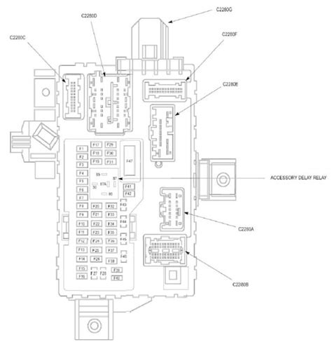 2009 ford f150 fuse box layout for smart junction box|2009 Ford F.